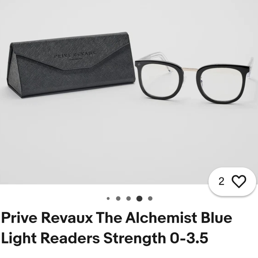 Prive Revaux Black Frame Blue Light Glasses - The Alchemist